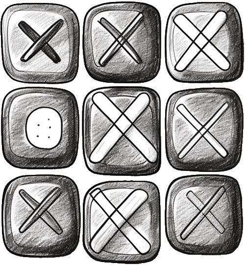 logo of tic-tac-toe